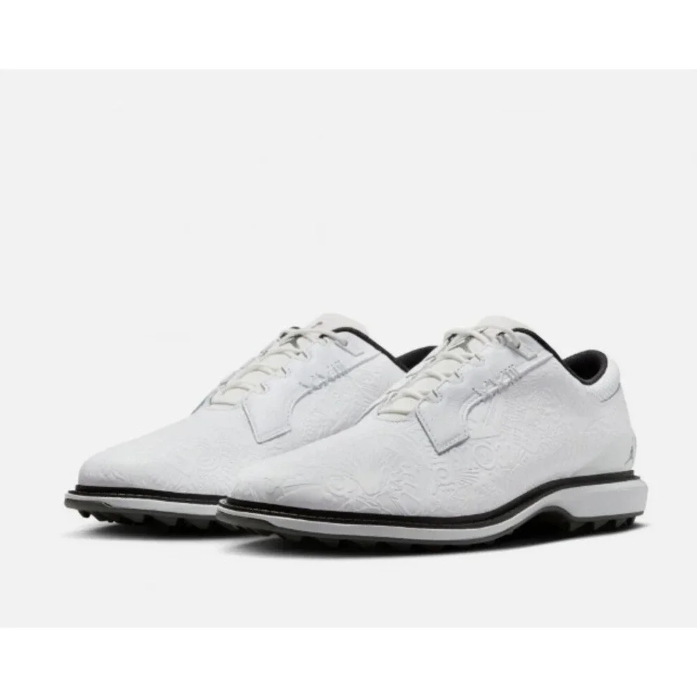 Nike Air Jordan ADG 5 'White Black Pure Platinum' FQ6642-102 Men's Size 8
